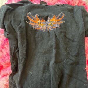 Harley Davidson Graphic Top